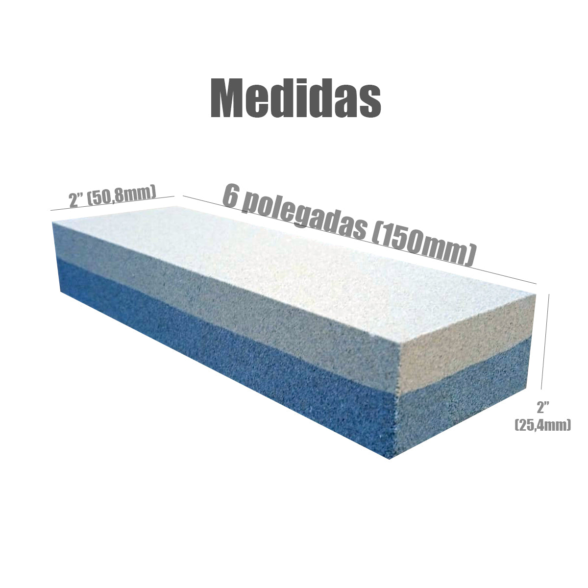 Pedra Para Afiar Amolar Faca Brasfort